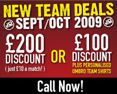 Get £200 off your match fees - Join Now